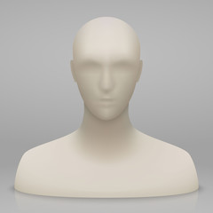 3d mannequin head