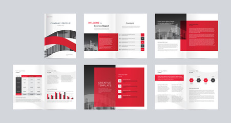 template layout design with cover page for company profile ,annual report , brochures, flyers, presentations, leaflet, magazine,book . and vector a4 size for editable. 