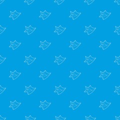 Wall Mural - Comet pattern vector seamless blue repeat for any use