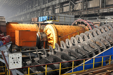 Canvas Print - equipment in factory