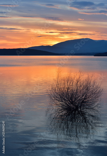 Incredibly Beautiful Sunset Sun Sky Lake Sunrise Landscape