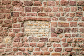 Ancient brick wall