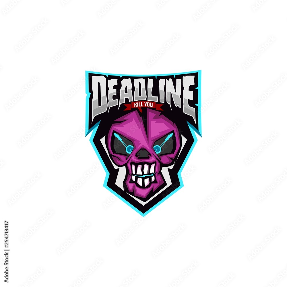 skull logo gaming