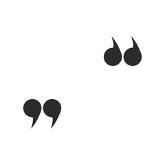 Wall Mural - Quotes abstract background for dialogue. Blockquote chat vector
