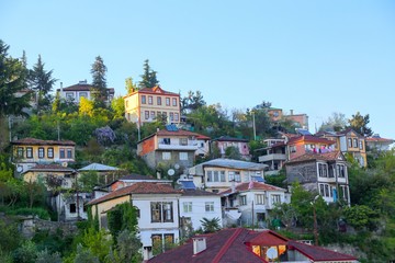 old trabzon houses turkey ( life style) 