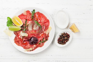 Wall Mural - Marbled beef carpaccio