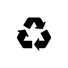 Poster - Recycle symbol icon vector. Recycle symbol vector design. sign design. flat style. Vector EPS 10