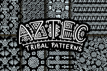 Seamless Aztec Vector Pattern.