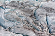 das Eis des Svinafell-Gletschers, Island