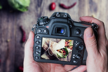 Canvas Print - Mexican tortilla wrap