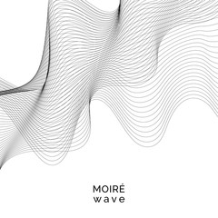 Poster - Moiré pattern background