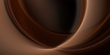 Abstract Fractal Beautiful Chocolate Brown Background