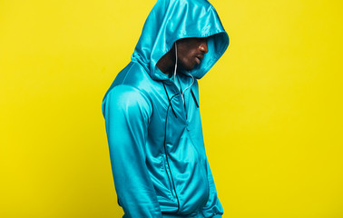 african man in a sportswear