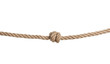 © New Africa - Cotton rope with knot on white background