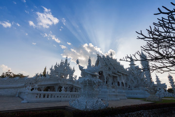 Wall Mural - Wat Rong Khun - White Temple - Chiang Rai, Thailand