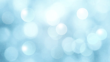 Wall Mural - Blue abstract background with bokeh