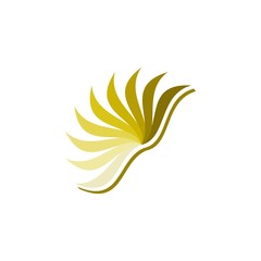 Poster - Golden Wing logo design