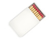 © savanno - Box of matches. Blank package. 3d rendering illustration isolated