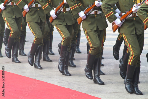 Fotografía CHINE armée militaire communiste