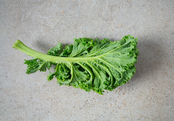 Poster - kale on granite surface