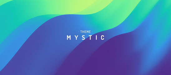 Wall Mural - Abstract background with dynamic effect. Mystic vector Illustration..Trendy gradients. Can be used for advertising, marketing, presentation.