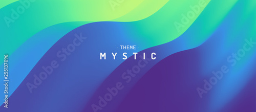 Fotomural Abstract background with dynamic effect