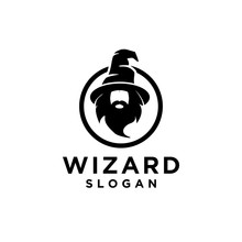 Wizard Logo Icon Designs Illustration Template Vector