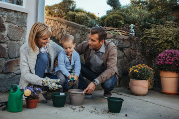 Wall Mural - Florist family