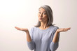 © Svyatoslav Lypynskyy - Beautiful mature woman is making funny faces