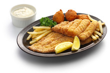 Southern Fried Fish Plate, American Cuisine