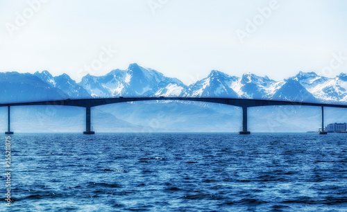Sortland bridge, northern N...