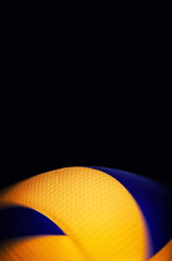 Wall Mural - volleyball ball isolated on a white background