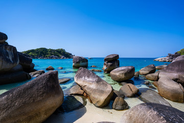 beautiful clear water at Boulder island