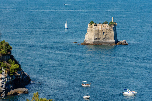 Scola Tower In The Sea Gulf Of La Spezia Italy Stock Foto Adobe Stock Scola Tower In The Sea Gulf Of La Spezia Italy Stock Foto Adobe Stock