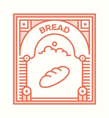 Sticker - BREAD ICON CONCEPT