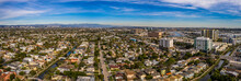 Venice Beach Los Angeles California LA Aerial