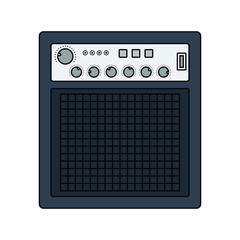 Poster - Audio monitor icon