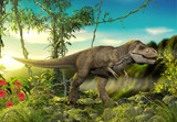 Fototapeta  - Predator Tyrannosaurus Rex