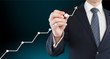 © BillionPhotos.com - Businessman and  growing line ,symbolize growing Skills