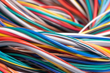 Colored Electric Telecommunication Cables And Wires