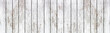 Panorama of White natural wood wall texture and background seamless