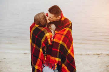 couple near water