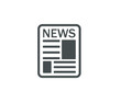© kaif - Modern newspaper icon vector template