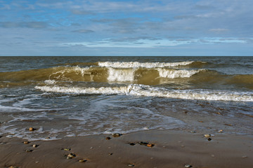 Baltic sea coastline.