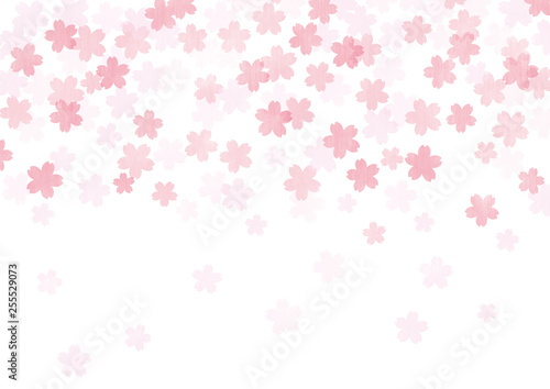 桜 花 春 テクスチャ 和紙 背景 ピンク Adobe Stock でこのストック