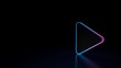© Destrosvet - 3d icon of play symbol