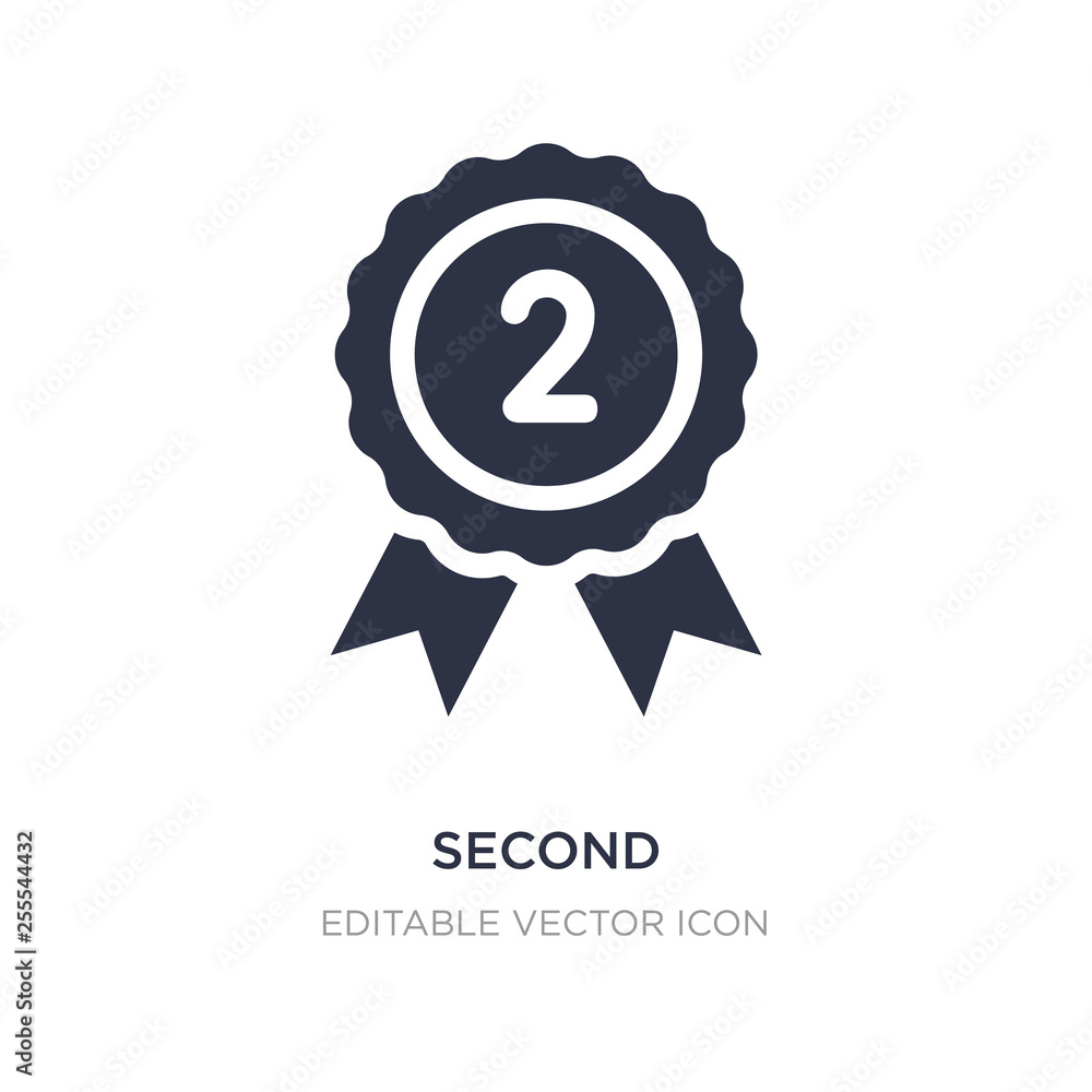 second icon on white background. Simple element illustration from Tools ...