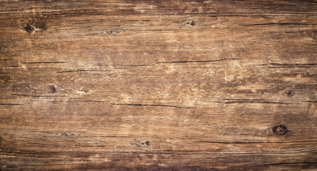 wood texture background. rough surface of old knotted table with nature pattern. top view of vintage
