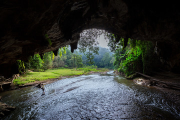 Beautiful cave of Thailand