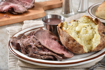 Sticker - Beef sirloin roast dinner